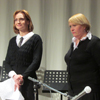 Ирина Фадина и Анна Гуляренко