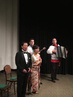 Музыкально-поэтический вечер «Ветка сакуры» в доме Актера»