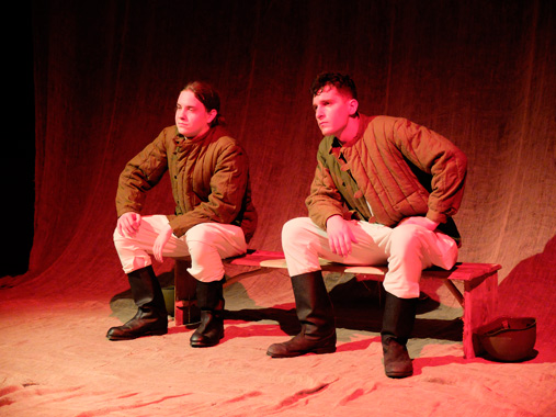 Общедоступный театр «Периферия» (г. Астрахань).<br/>По пьесе Олега Богаева «Марьино поле»