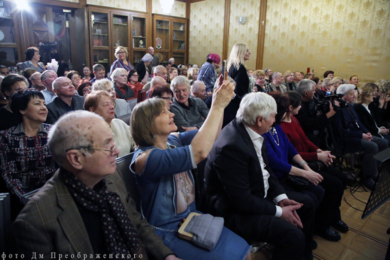 У нас в гостях артисты МХТ им. А.П.Чехова Евгений и Галина Киндиновы