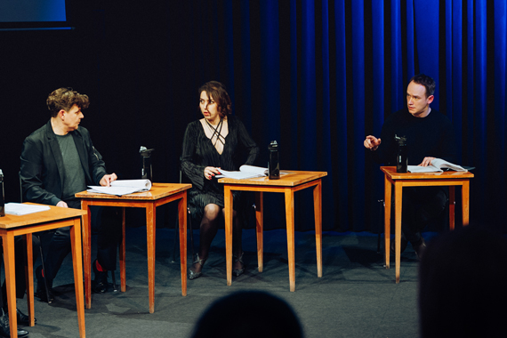 Читка пьесы Славомира Мрожека «Танго»