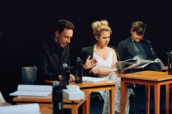 Читка пьесы Славомира Мрожека «Танго»