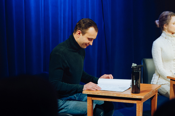 Читка пьесы Славомира Мрожека «Танго»