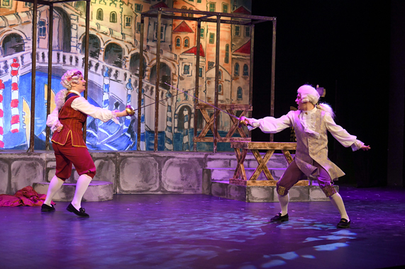 Спектакль по пьесе Карло Гольдони «Труффальдино» 