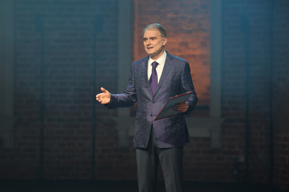 Директор-распорядитель ЦДА, ведущий вечера Александр Жигалкин